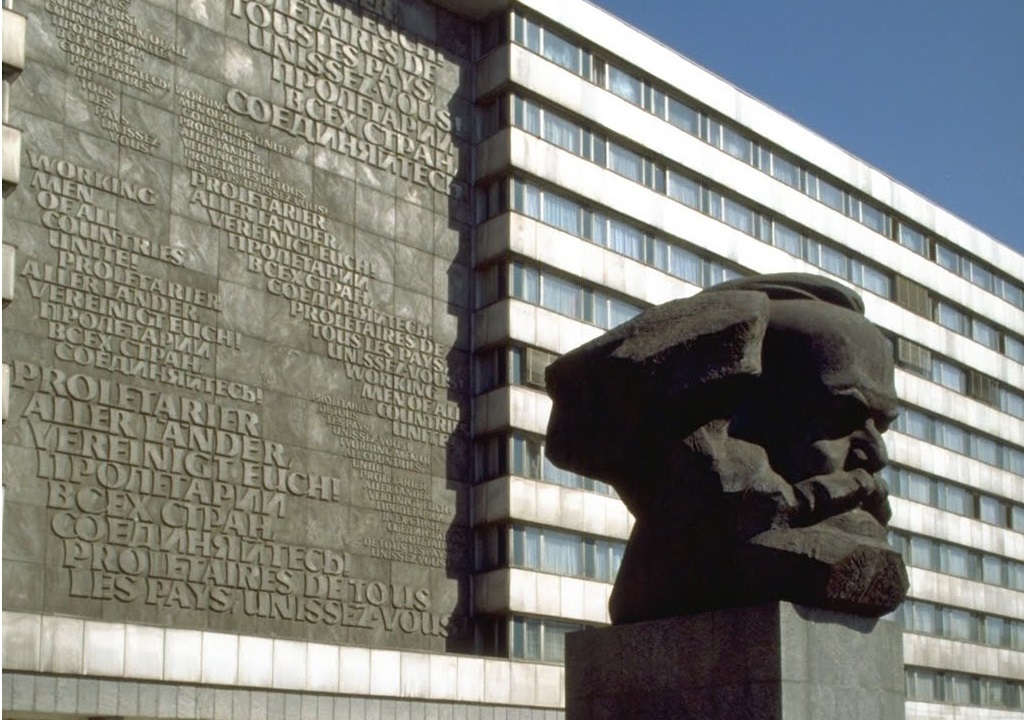 Head of Karl Marx - Sculpture, Germany, Karl Marx, Bronze, GDR, Longpost