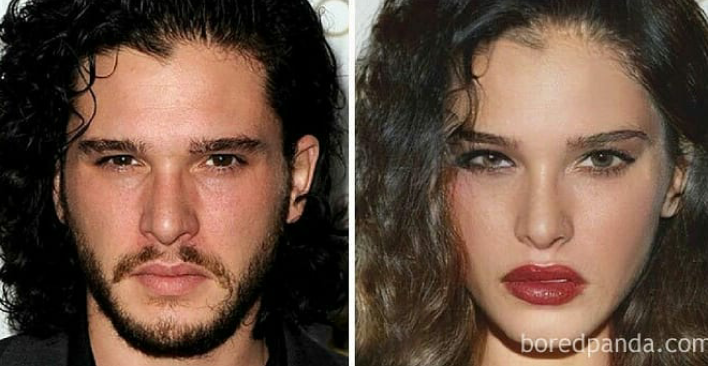 If the actors of the series Game of Thrones suddenly became women - Game of Thrones, Jon Snow, Jaime Lannister, Longpost, , Varys, Khal Drogo, Gendry, Robb stark