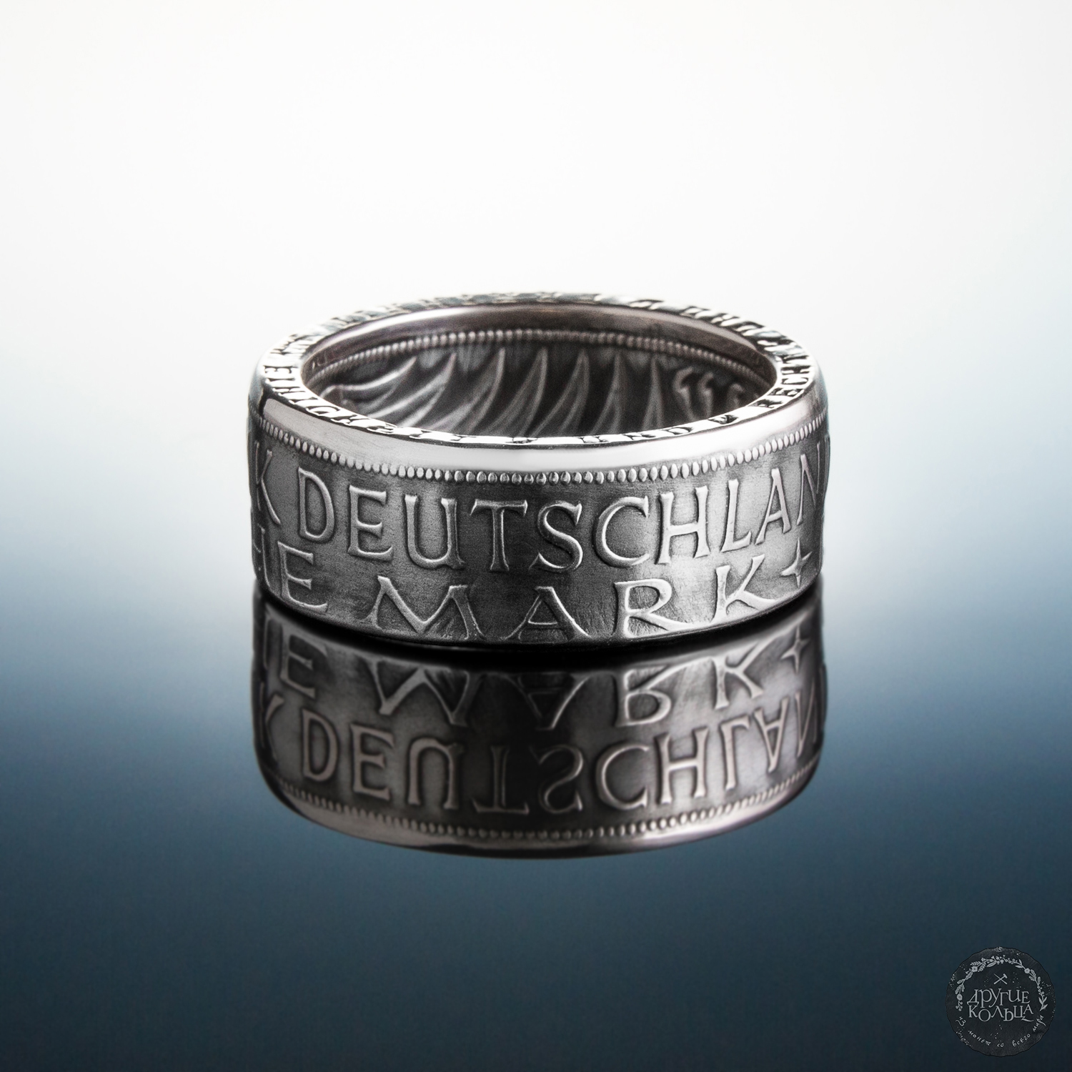 German coin rings - My, Longpost, Ring, Coin, Needlework without process, Decoration, 