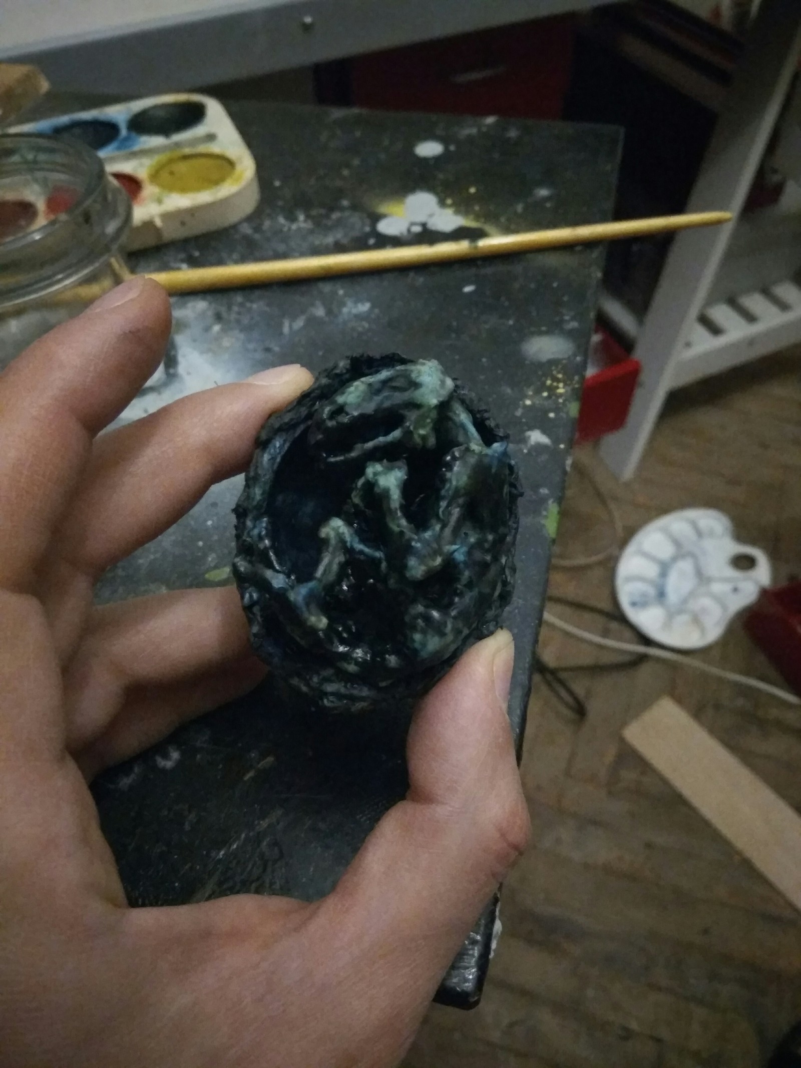 Reptilian embryo egg - My, Dreams Come True, Xenomorph, Longpost