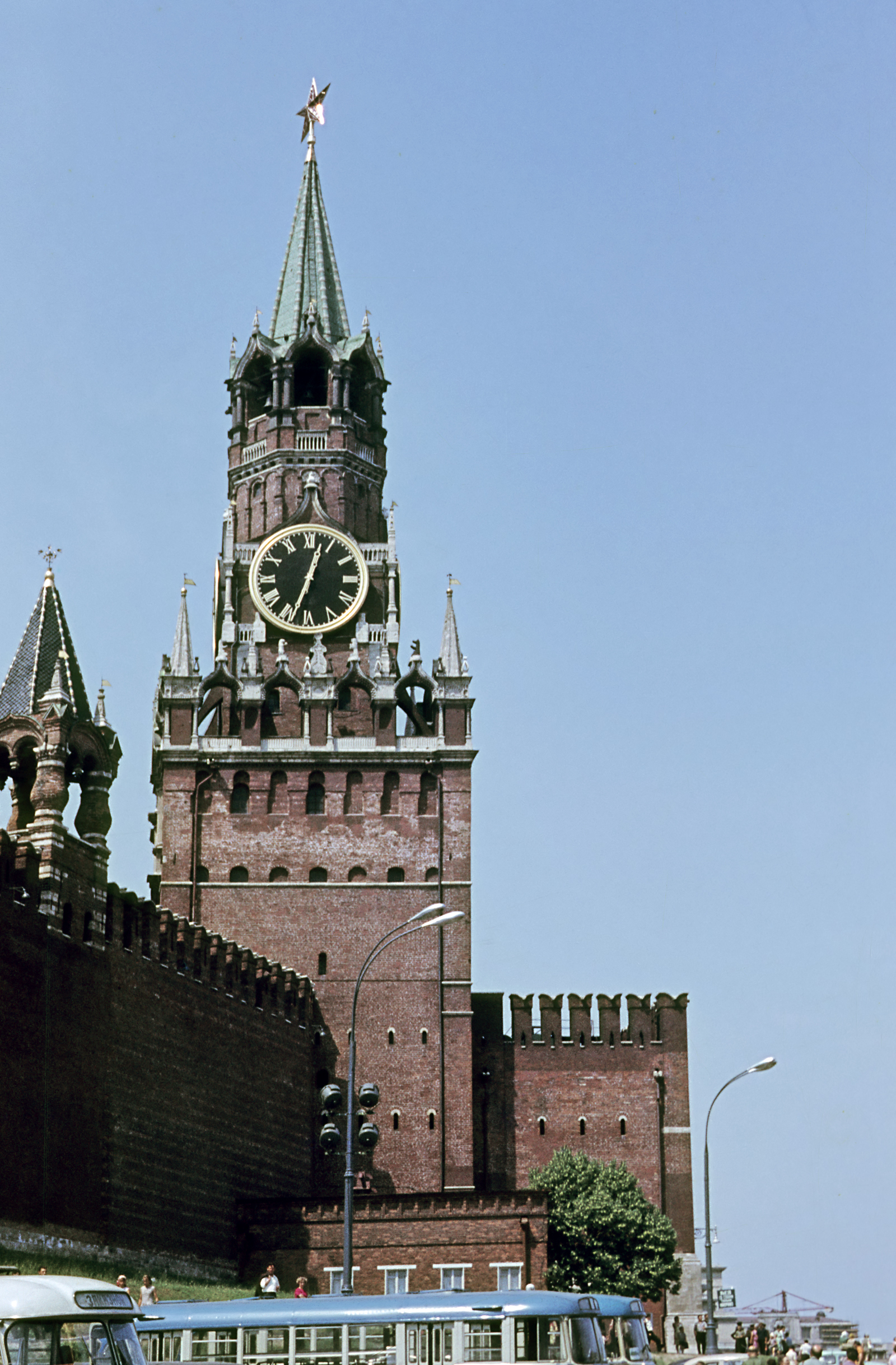 Moscow 1968. - the USSR, 1968, Kremlin, Chimes, , Moscow, The photo, Longpost