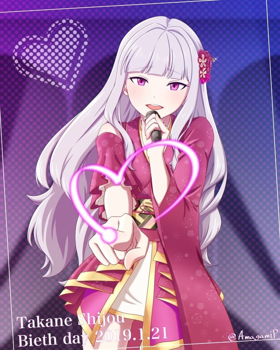 Takane Shijou - Anime, Anime art, The idolmaster, Shijou takane