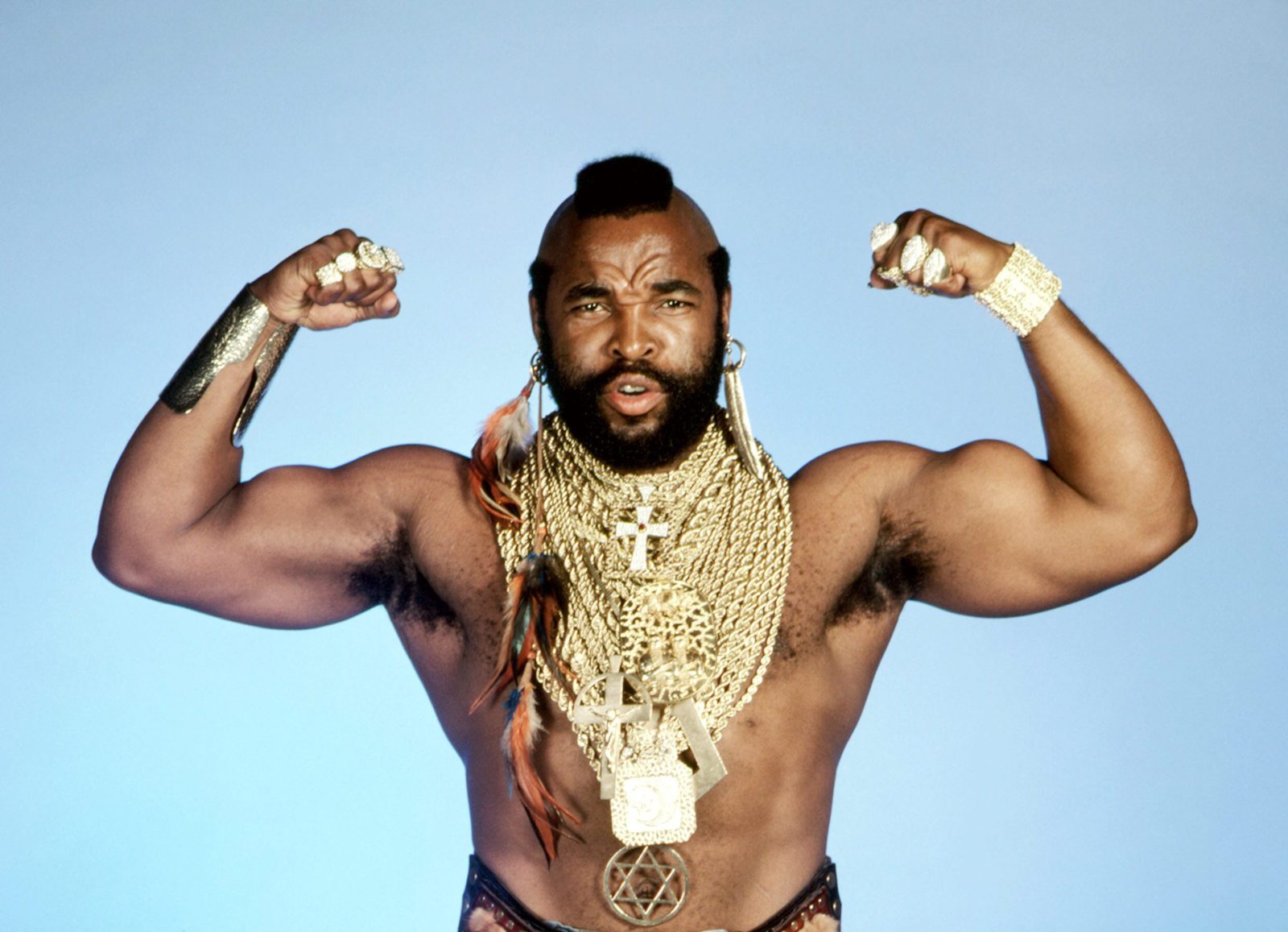 The bouncer king of the USA! Mr. T (info+video+photo) - Mr. Ti, Mike Tyson, Sylvester Stallone, Rocky, Nostalgia, Cinema, news, What, Video, Longpost