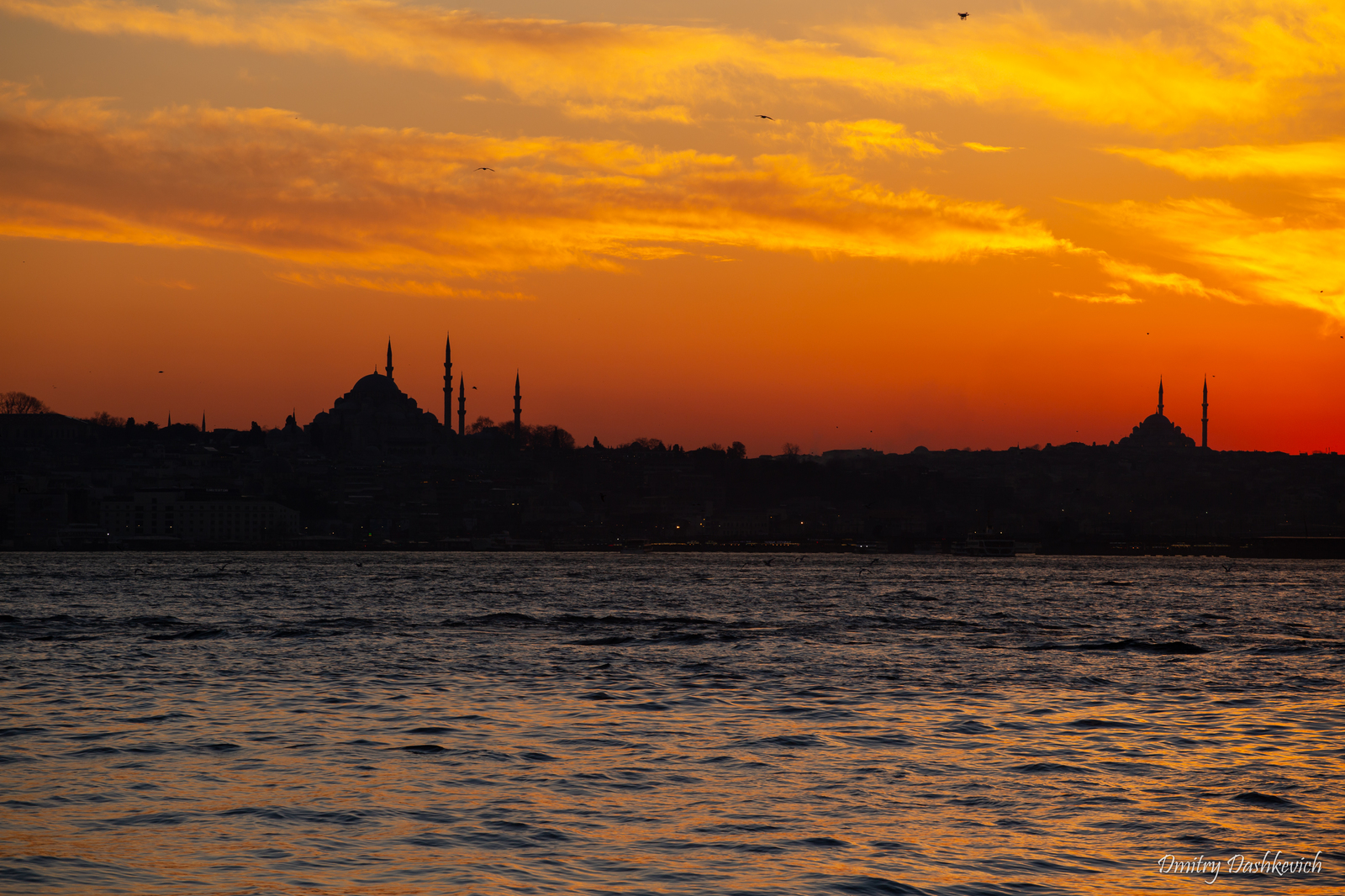 Sunset in Istanbul - My, Sunset, Istanbul, , Longpost