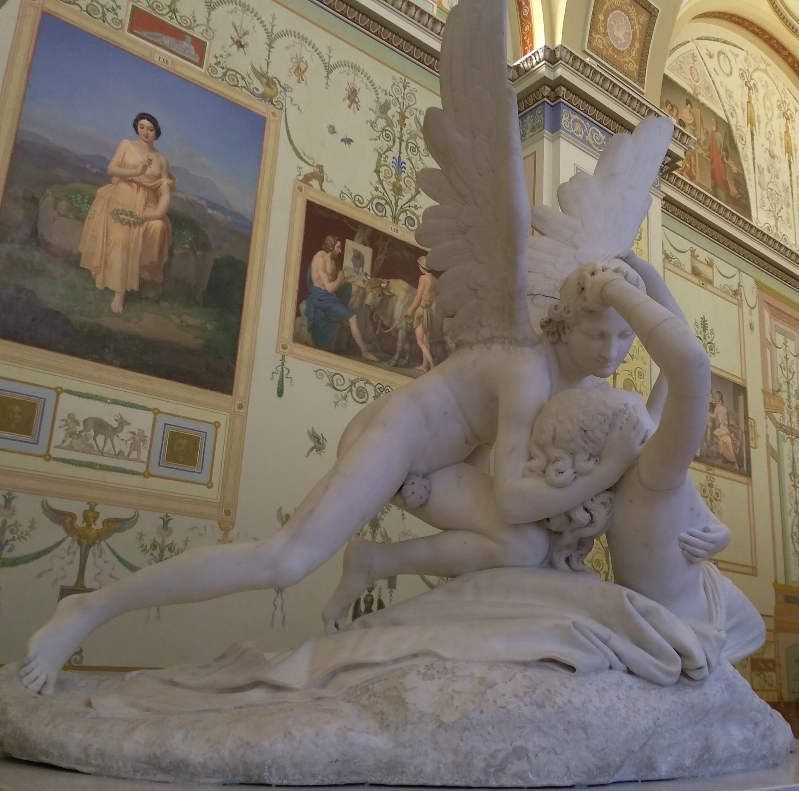 Kiss of Cupid and Psyche - , Cupid and Psyche, Sculpture