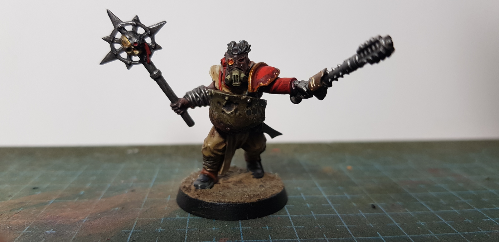 Cultists and some terrain - My, Warhammer 40k, Wh miniatures, Longpost