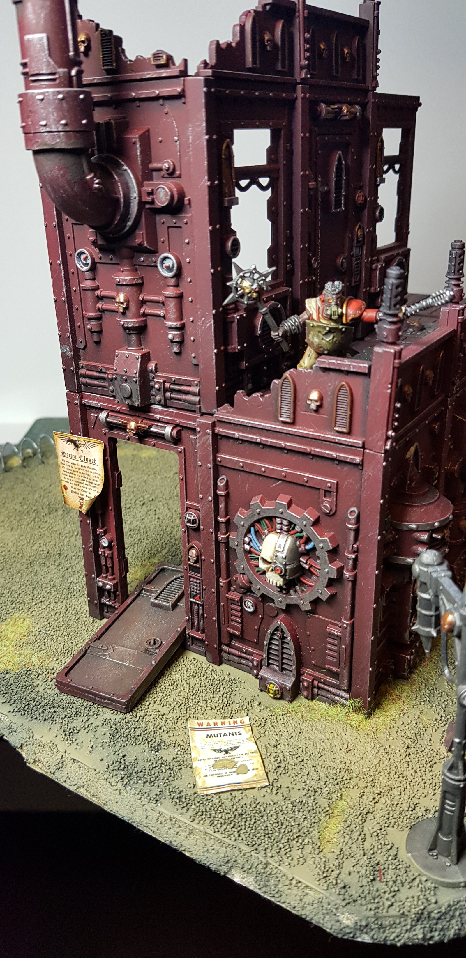 Cultists and some terrain - My, Warhammer 40k, Wh miniatures, Longpost