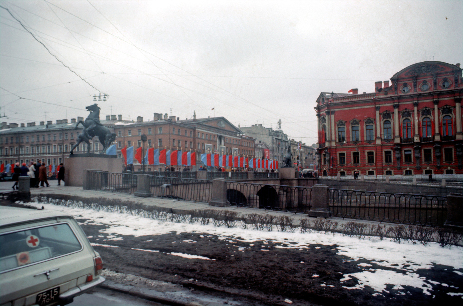 Roger Lipsett in Leningrad 1976. - the USSR, Leningrad, 1976, , The photo, Longpost