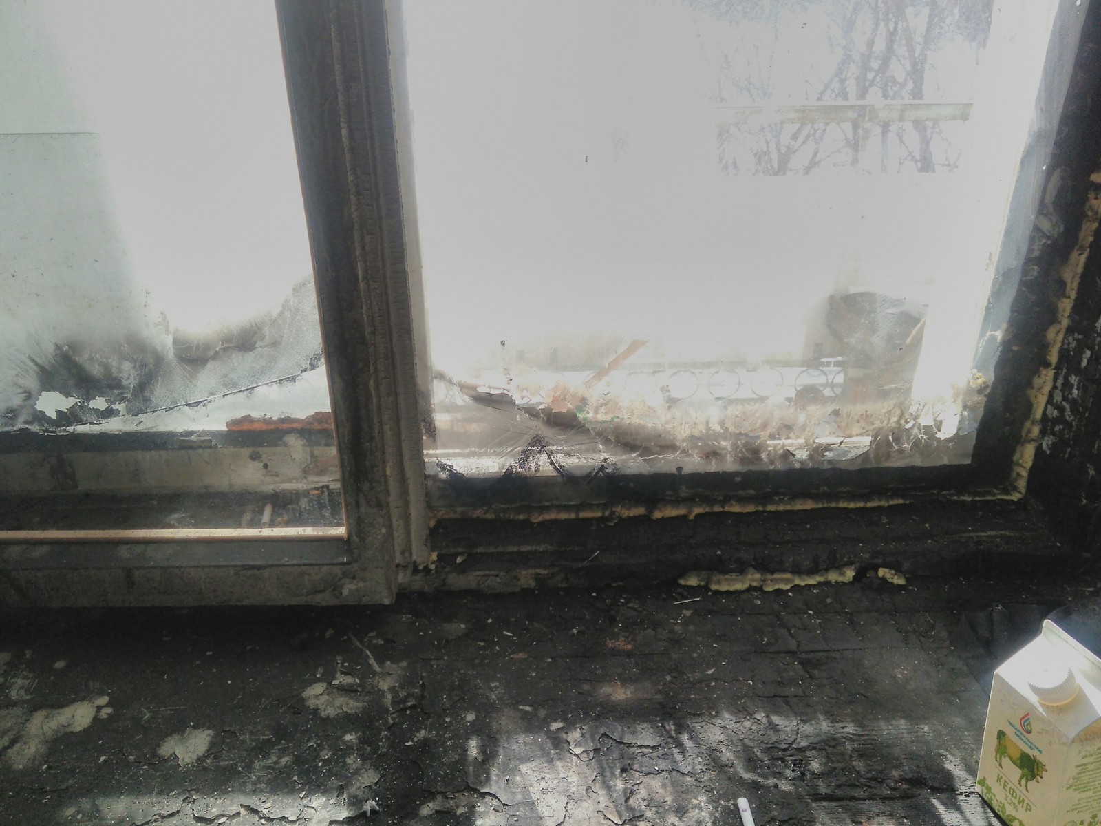 Fire in a hostel in Ozyorsk - My, Fire, We live well, Longpost, No rating, Dormitory