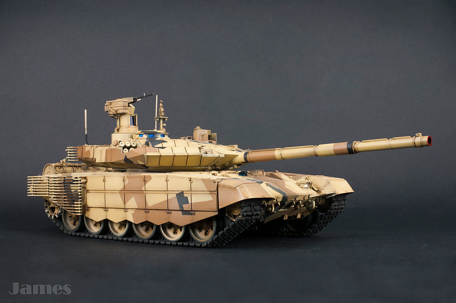 T-90MS - My, Stand modeling, , , Russian tank, Models, Test build, Longpost, t-90, Camouflage