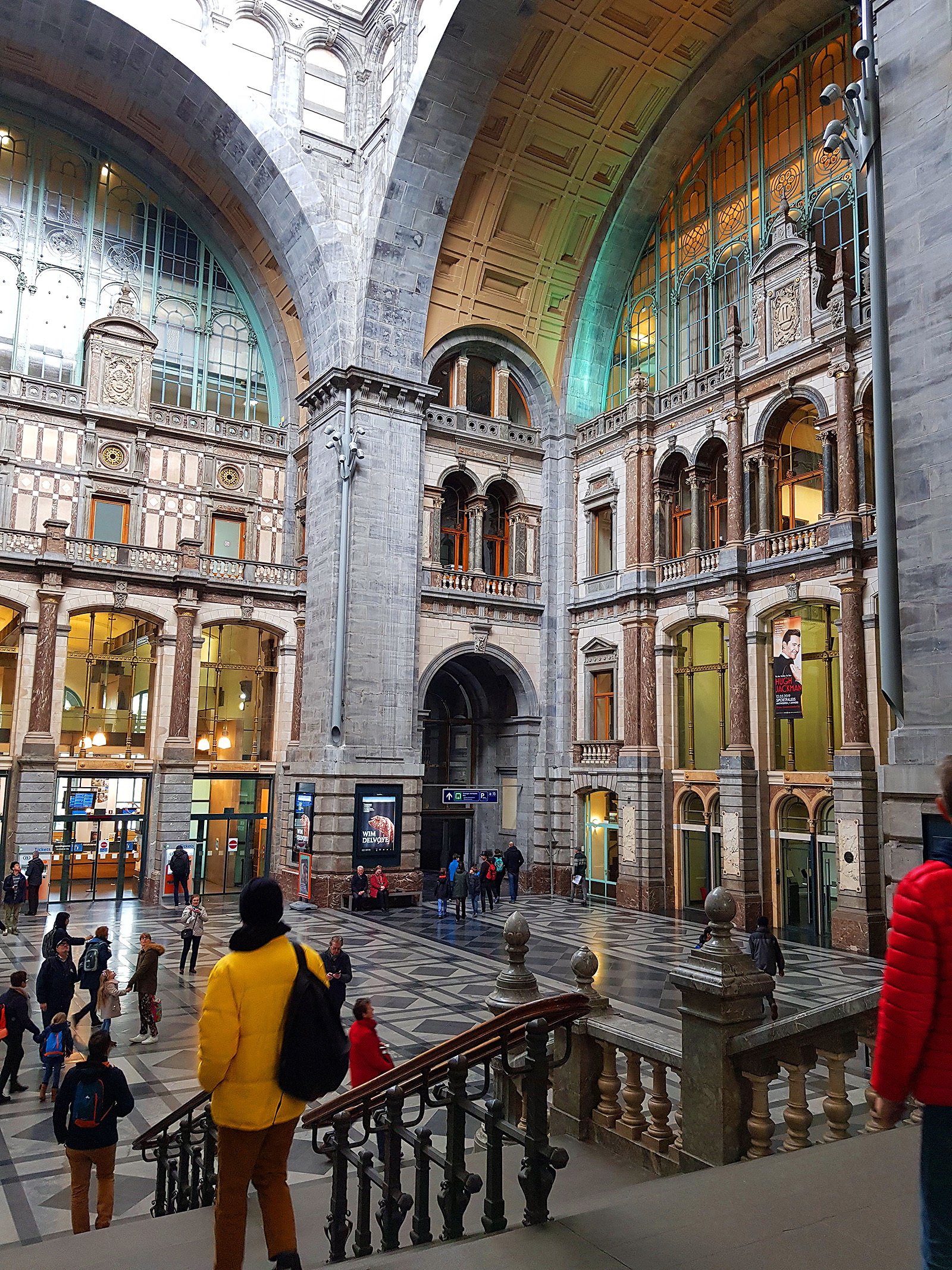 The most beautiful train station in Europe - My, Railway station, railway station, Antwerp, Flanders, Architecture, Longpost, Belgium