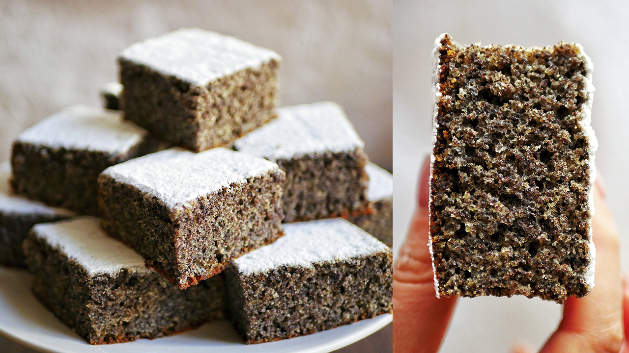 Quick Poppy Cake - My, Recipe, Video recipe, Poppy seed pie, Bakery products, Hastily, Video, Pie, Cooking