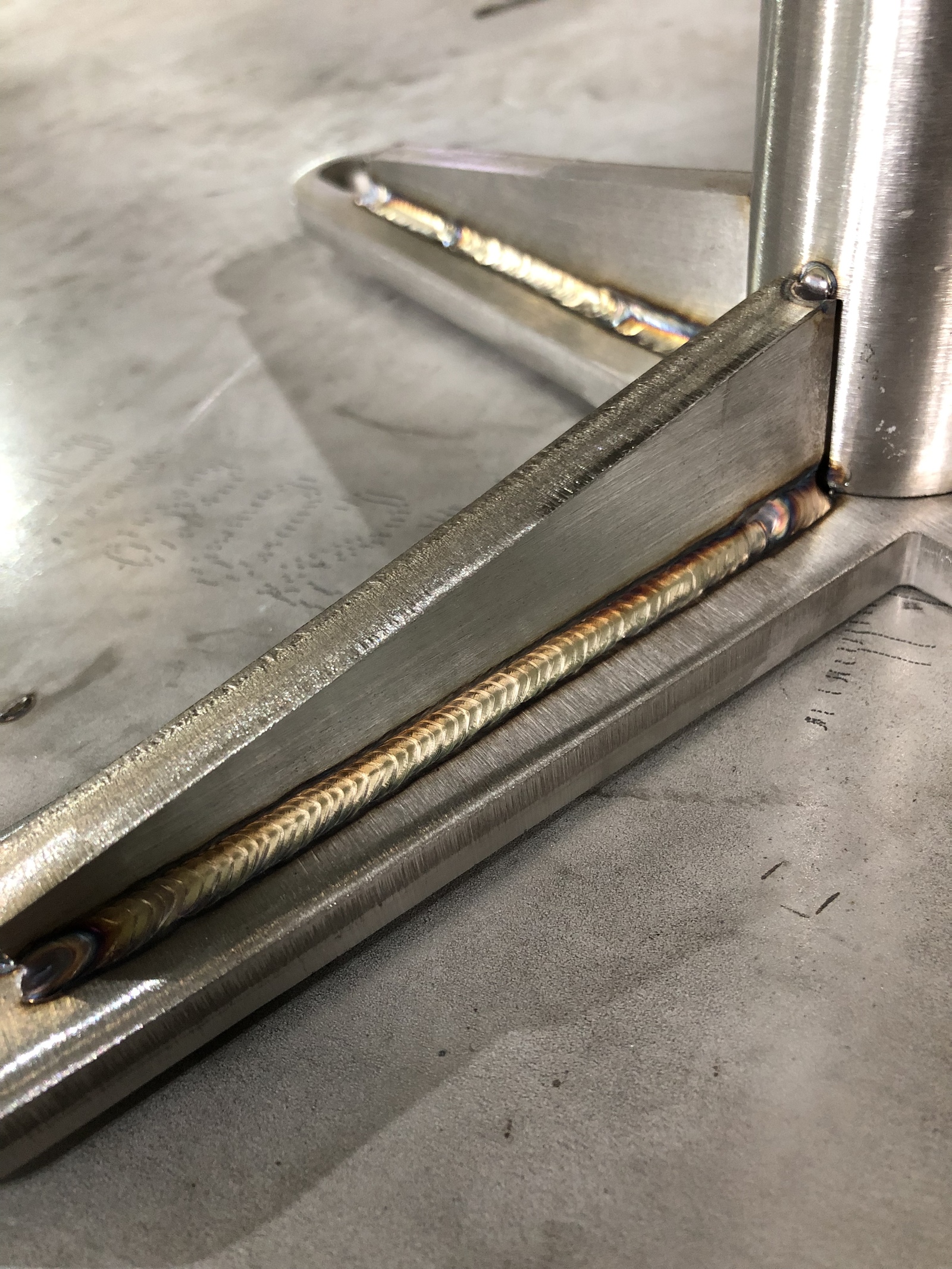 Welding seam