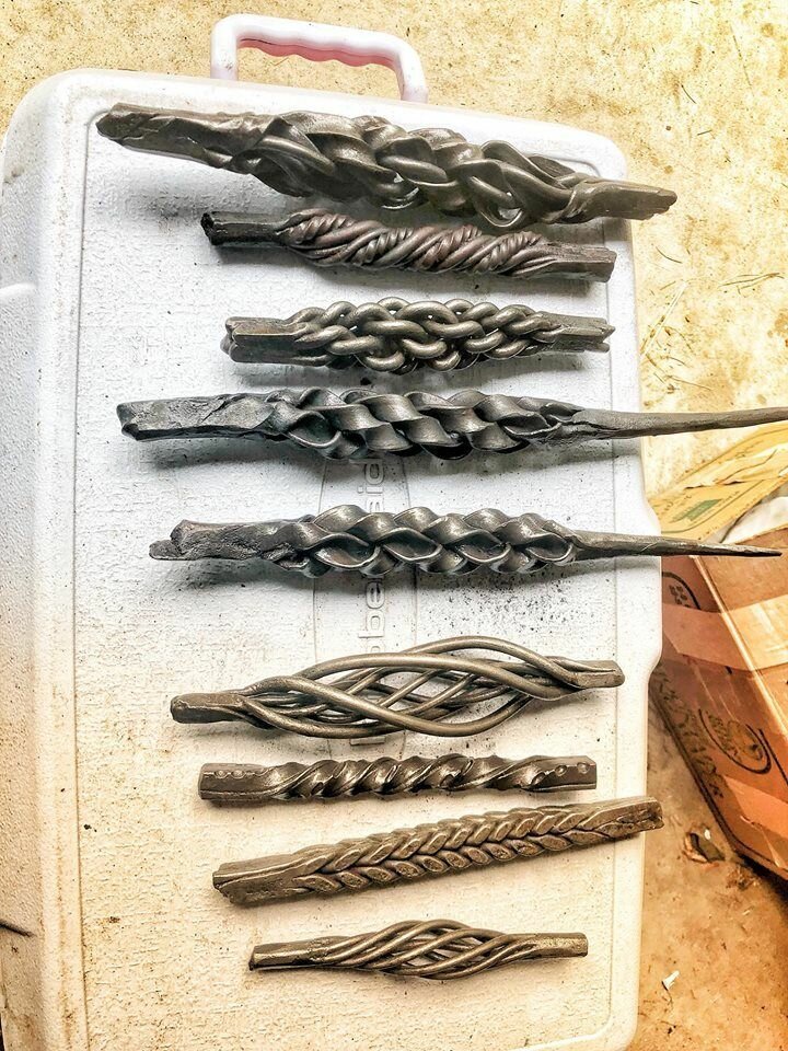 So blacksmiths twist braids from metal - Metal, Scythe, Blacksmith, Master, Longpost