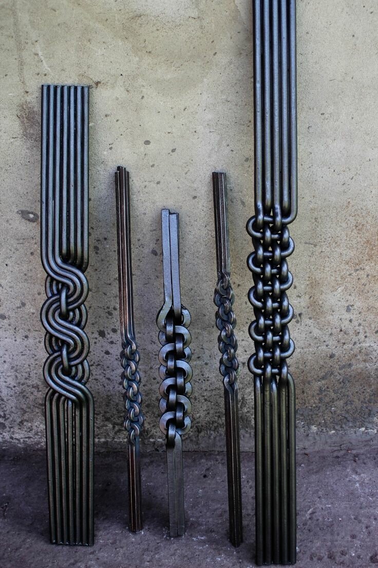 So blacksmiths twist braids from metal - Metal, Scythe, Blacksmith, Master, Longpost