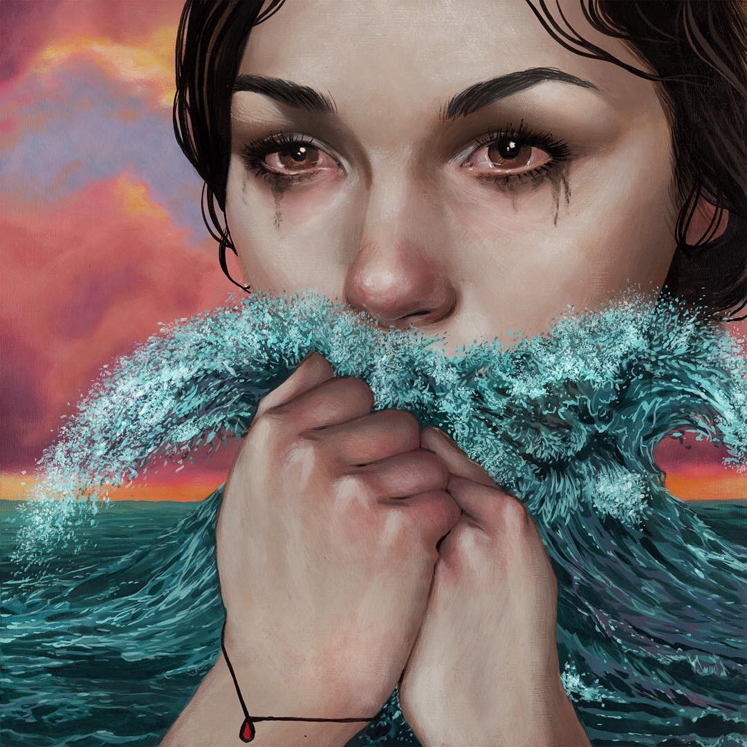 Художница Casey Weldon - Арт, Рисунок, Сюрреализм, Подборка, Casey Weldon, Длиннопост, Крипота