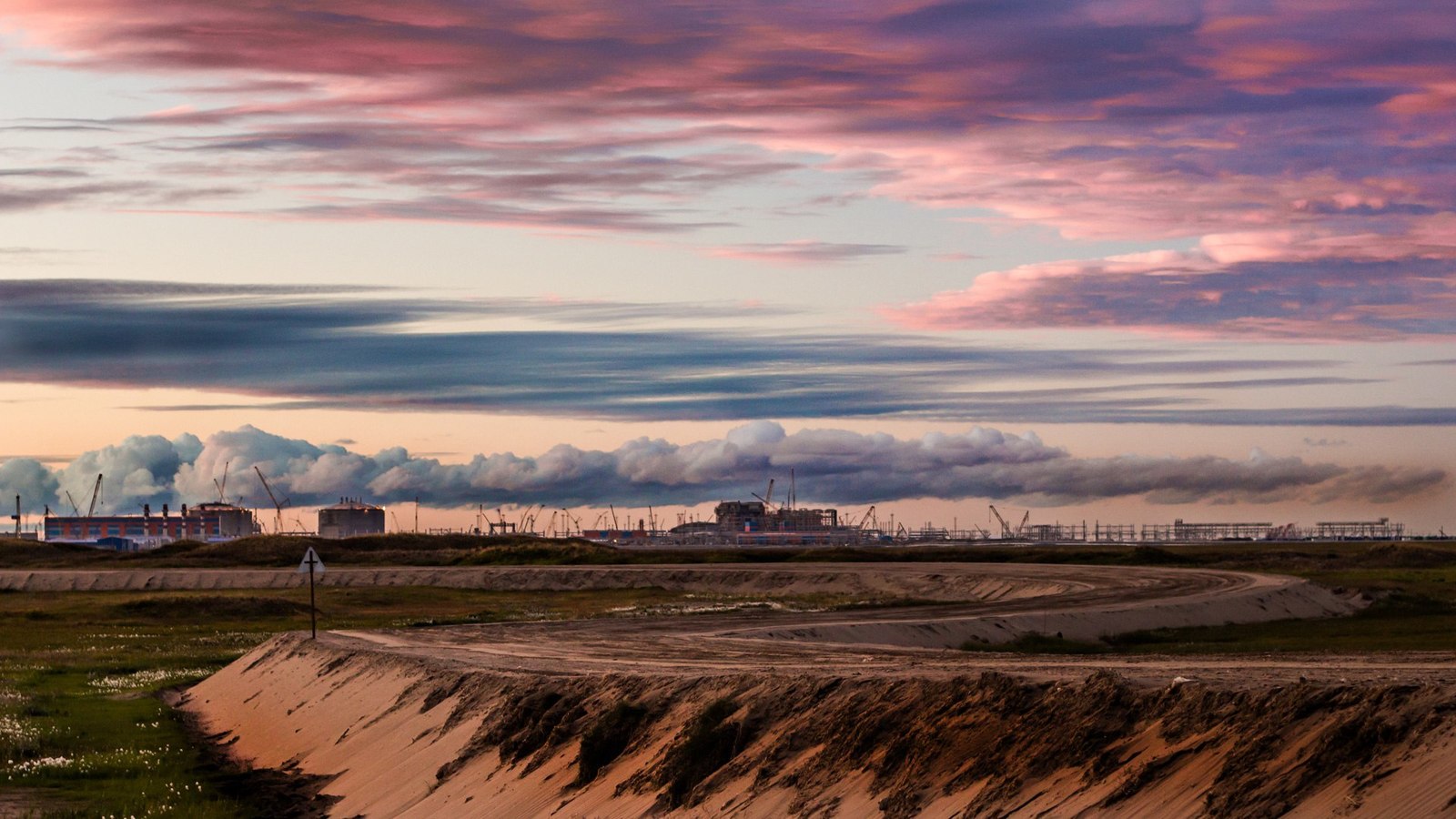 Sunsets and sunrises beyond the Arctic Circle - My, Sabetta, Yamal, Canon, Canon 650d, Sigma, Sunset, dawn, The photo, Longpost