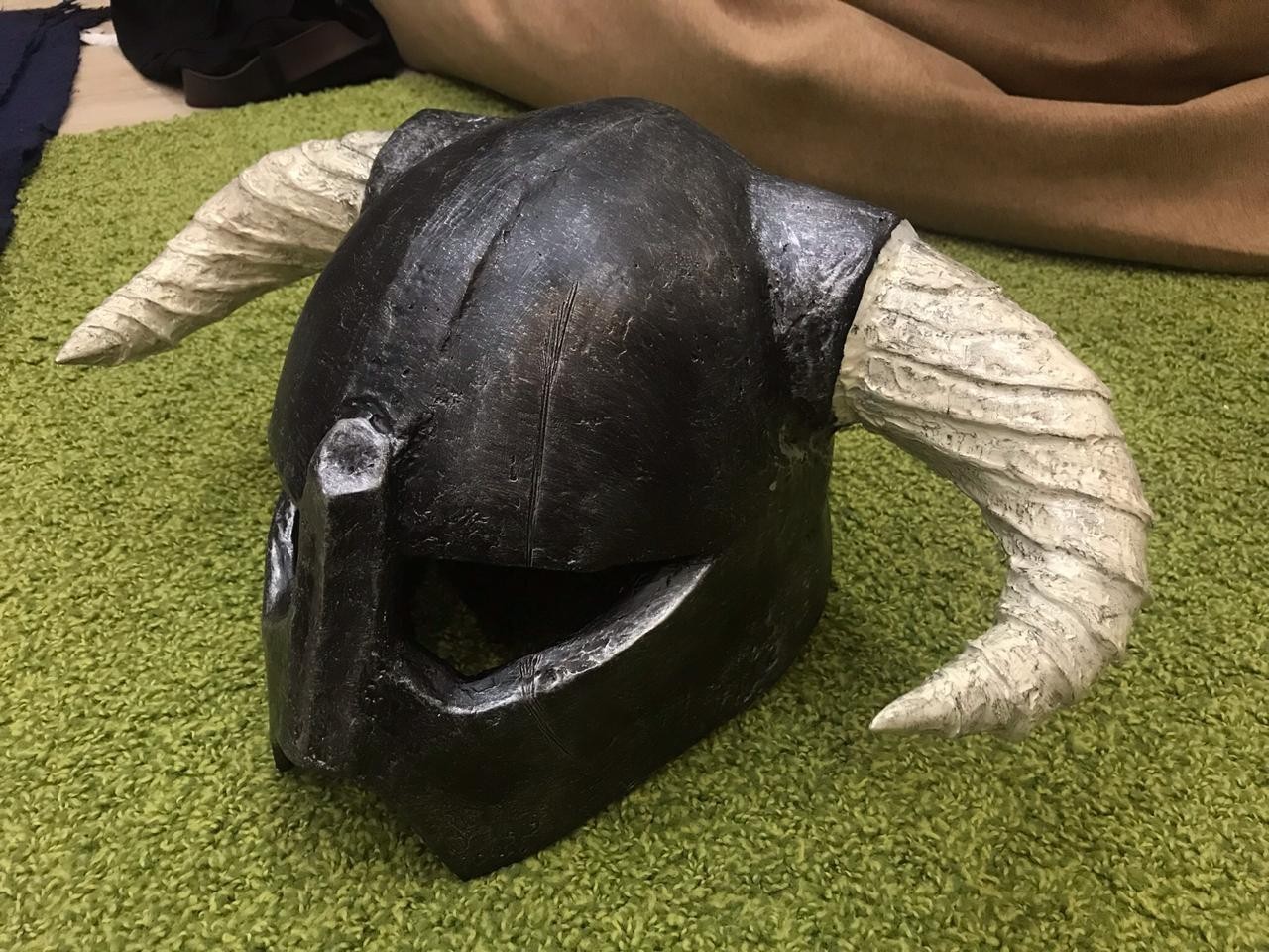 DIY Dovakin's helmet - My, Skyrim, Longpost, With your own hands, Papercraft