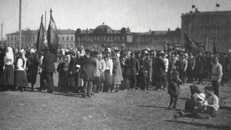 Retro - photographs of Omsk in the 1920s - Retro, Old photo, Historical photo, Black and white photo, Omsk, Longpost