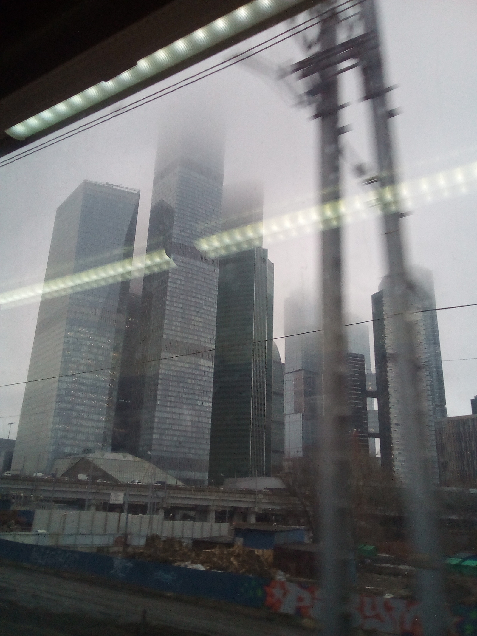 Cloudy in Moscow - My, Skyscraper, The clouds, Moscow, Longpost