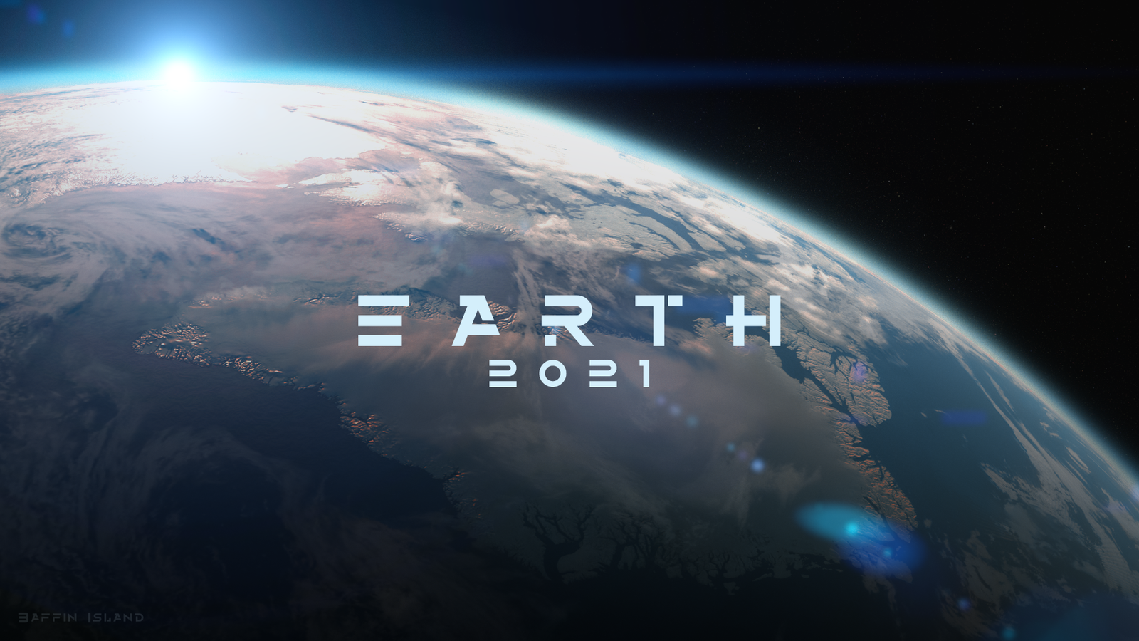 E A R T H 2 0 2 1 - My, Space, Cgimedia, VFX, 3D graphics, Blender, Photoshop