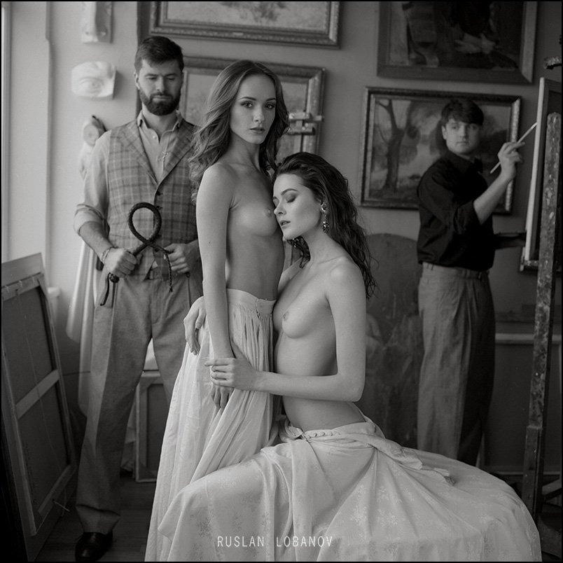 Photographs by Ruslan Lobanov. - NSFW, The photo, Girls, Erotic, Longpost