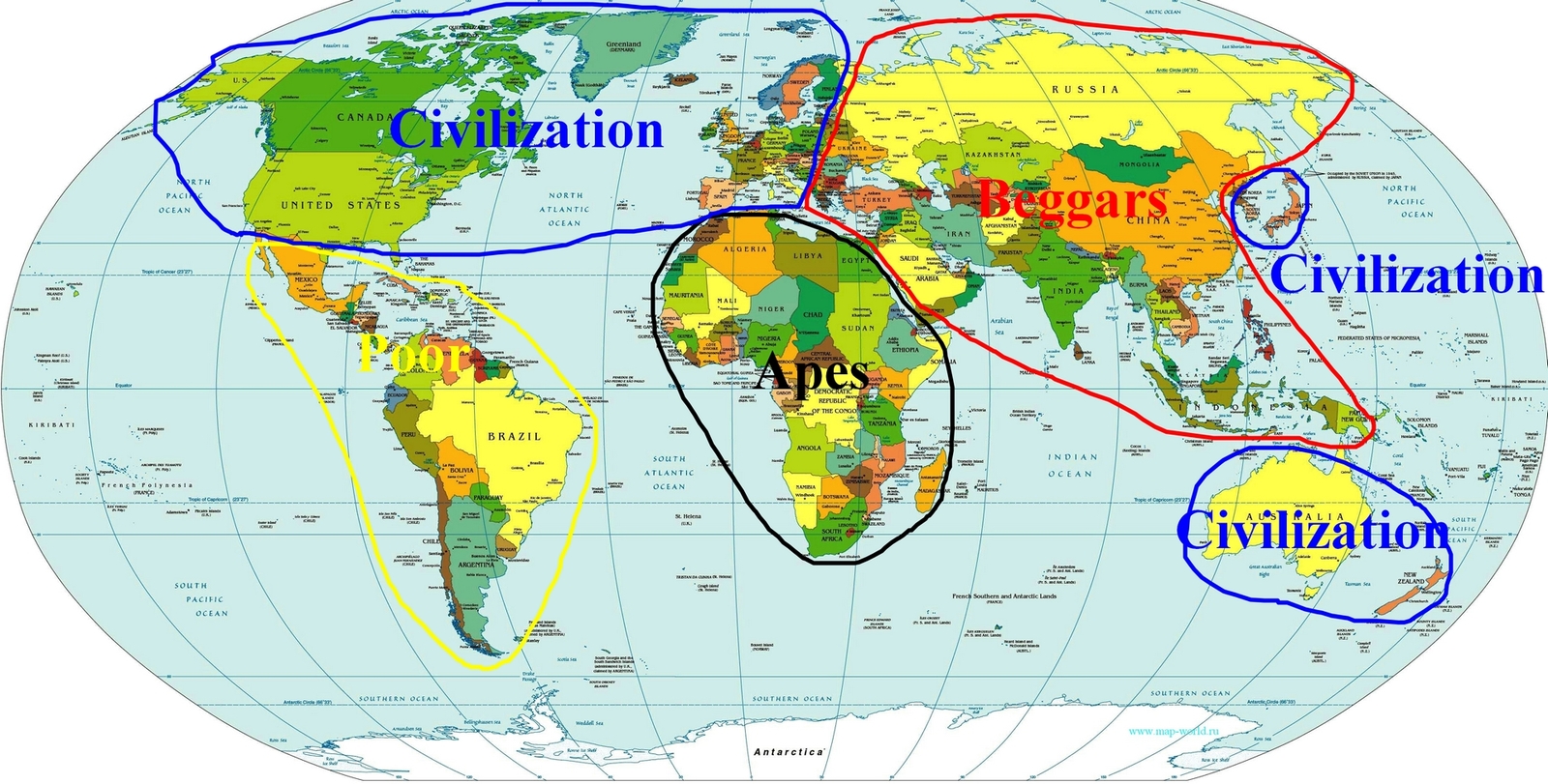 Economic analysis of the world in 5 seconds. - , , Economy, Politics