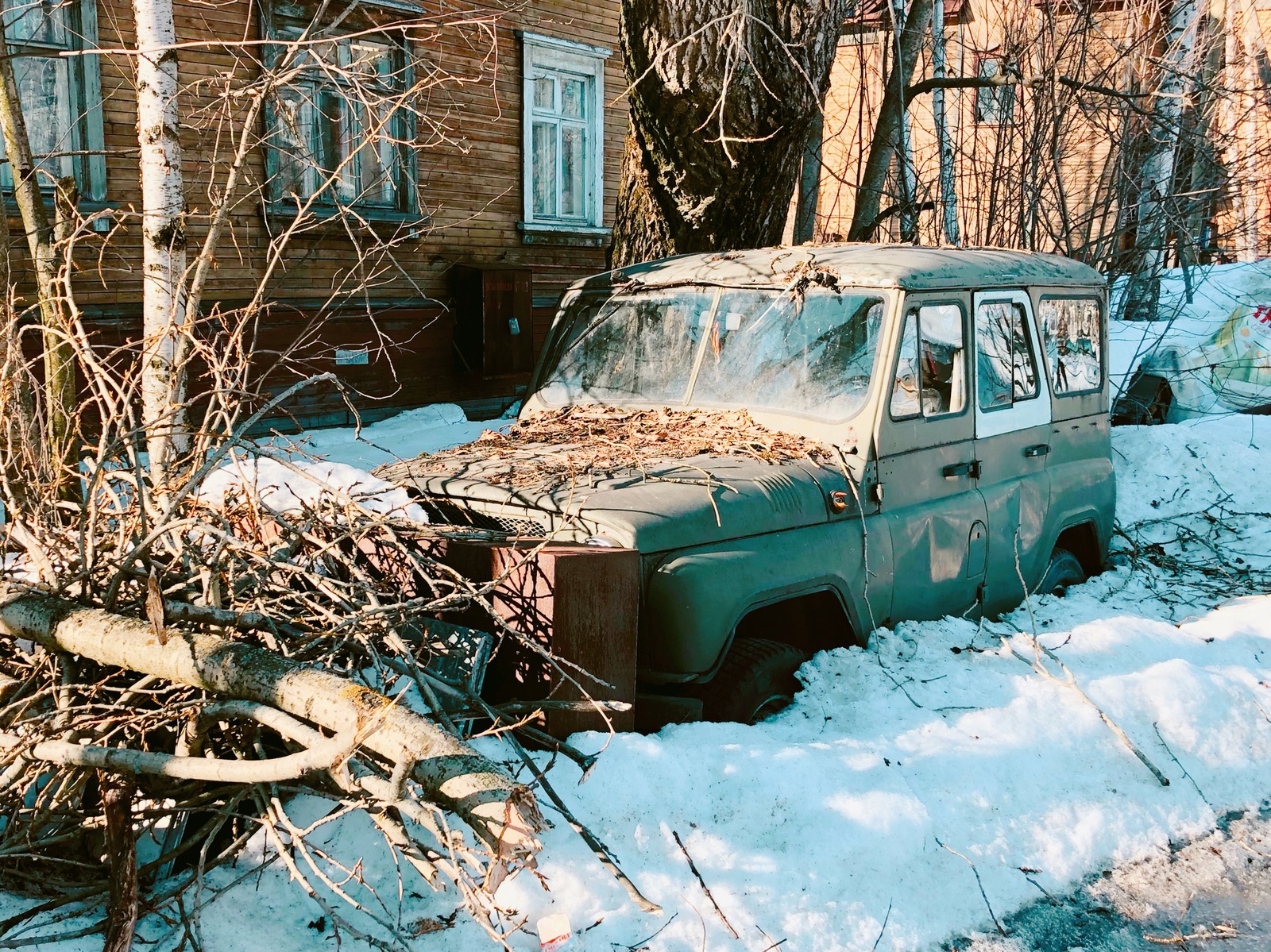 Welcome to the North - My, Urbanfact, Arkhangelsk, Homeland, Abandoned, North, Mobile photography, Longpost