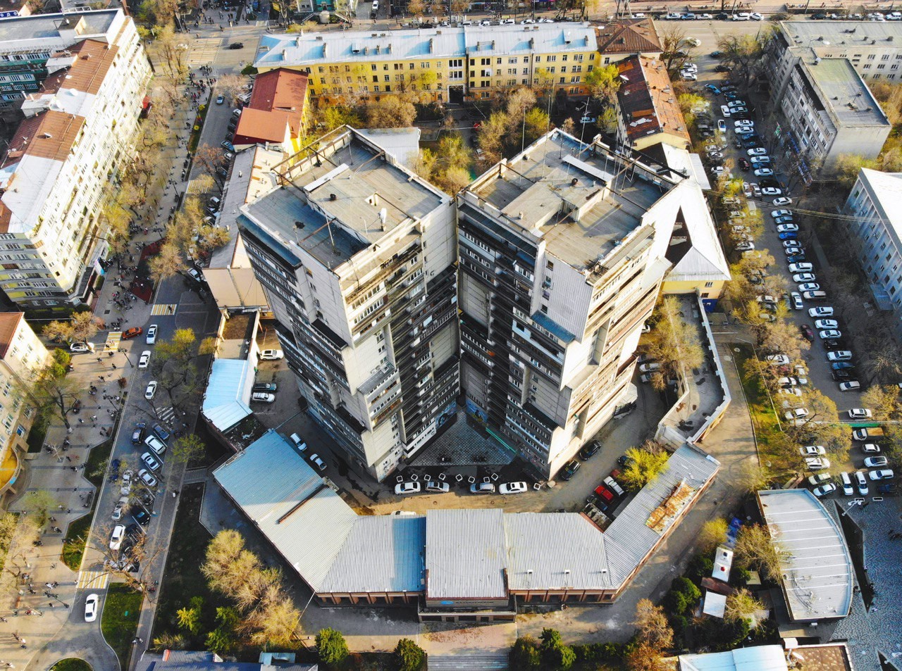 In the footsteps of the film The Needle. Part 1. - My, Almaty, Drone, Aerial photography, DJI Mavic Air, Viktor Tsoi, Needle, Longpost