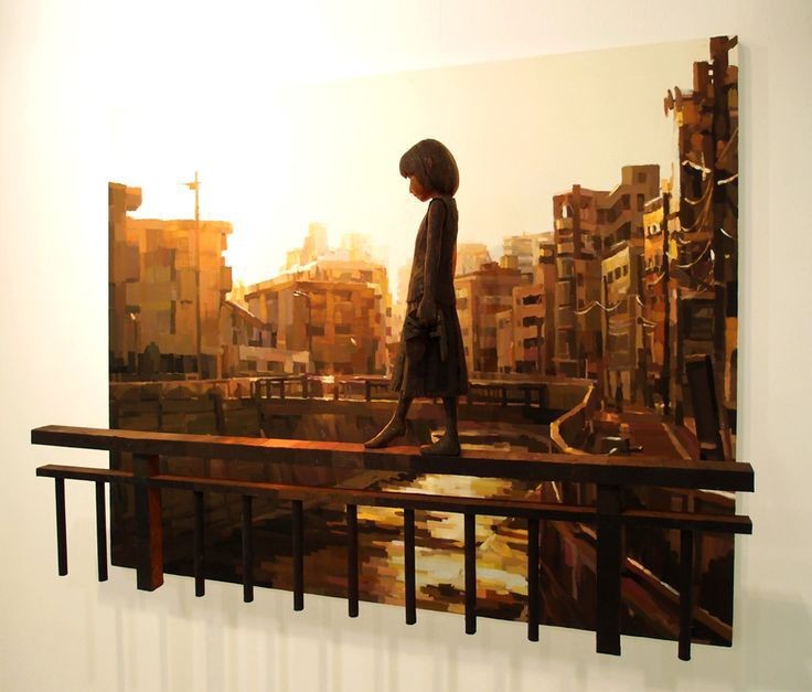 3D painting by Japanese artist Shintaro Ohata - Art, Painting, Sculpture, Longpost