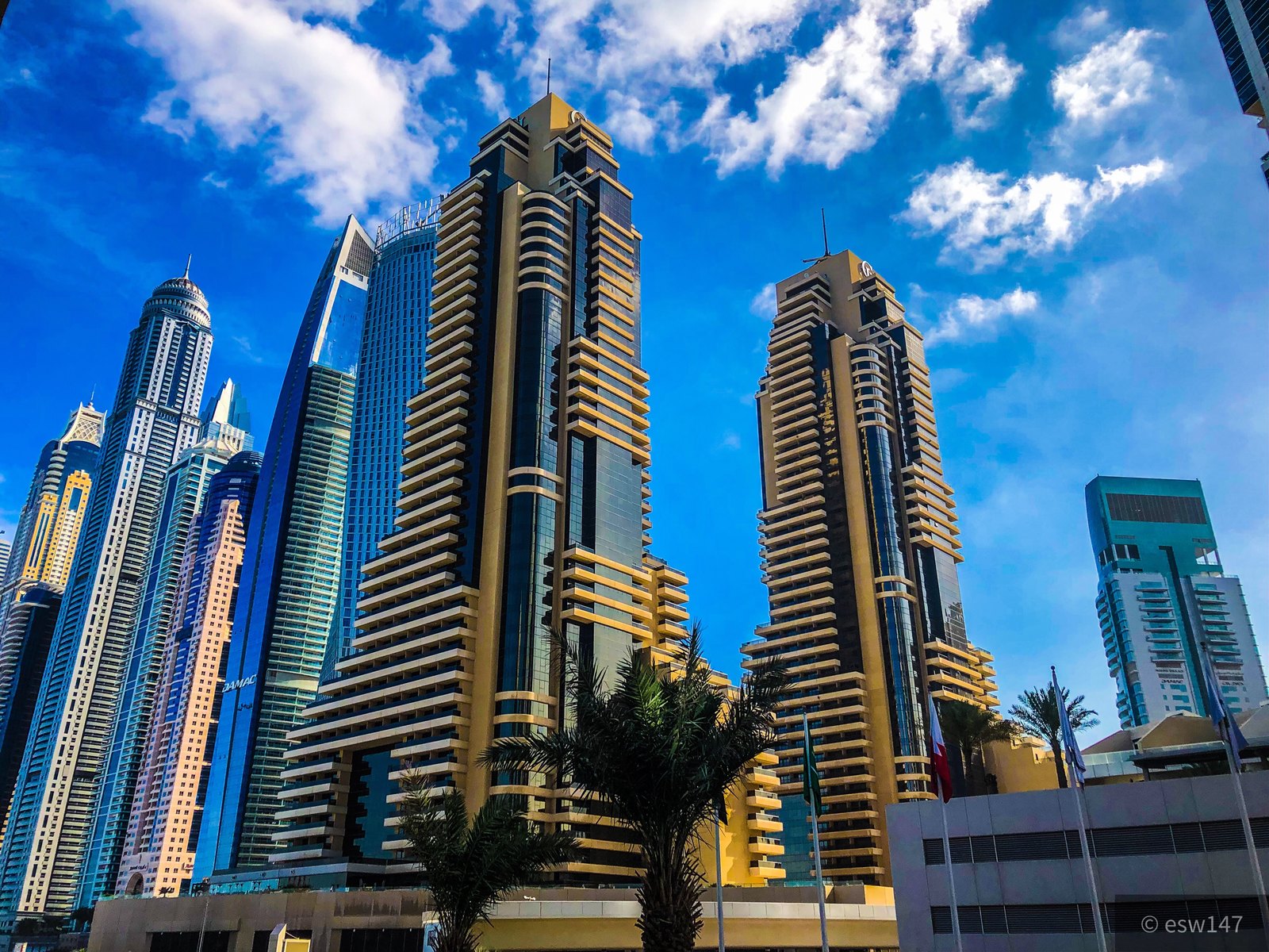 Sunny Dubai - My, Dubai, Skyscraper, Sky