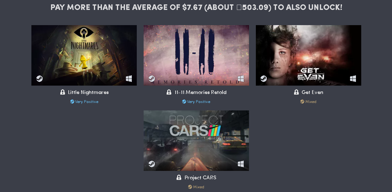 HUMBLE BANDAI NAMCO BUNDLE 3 - Humble bundle, Steam, Not a freebie, Longpost