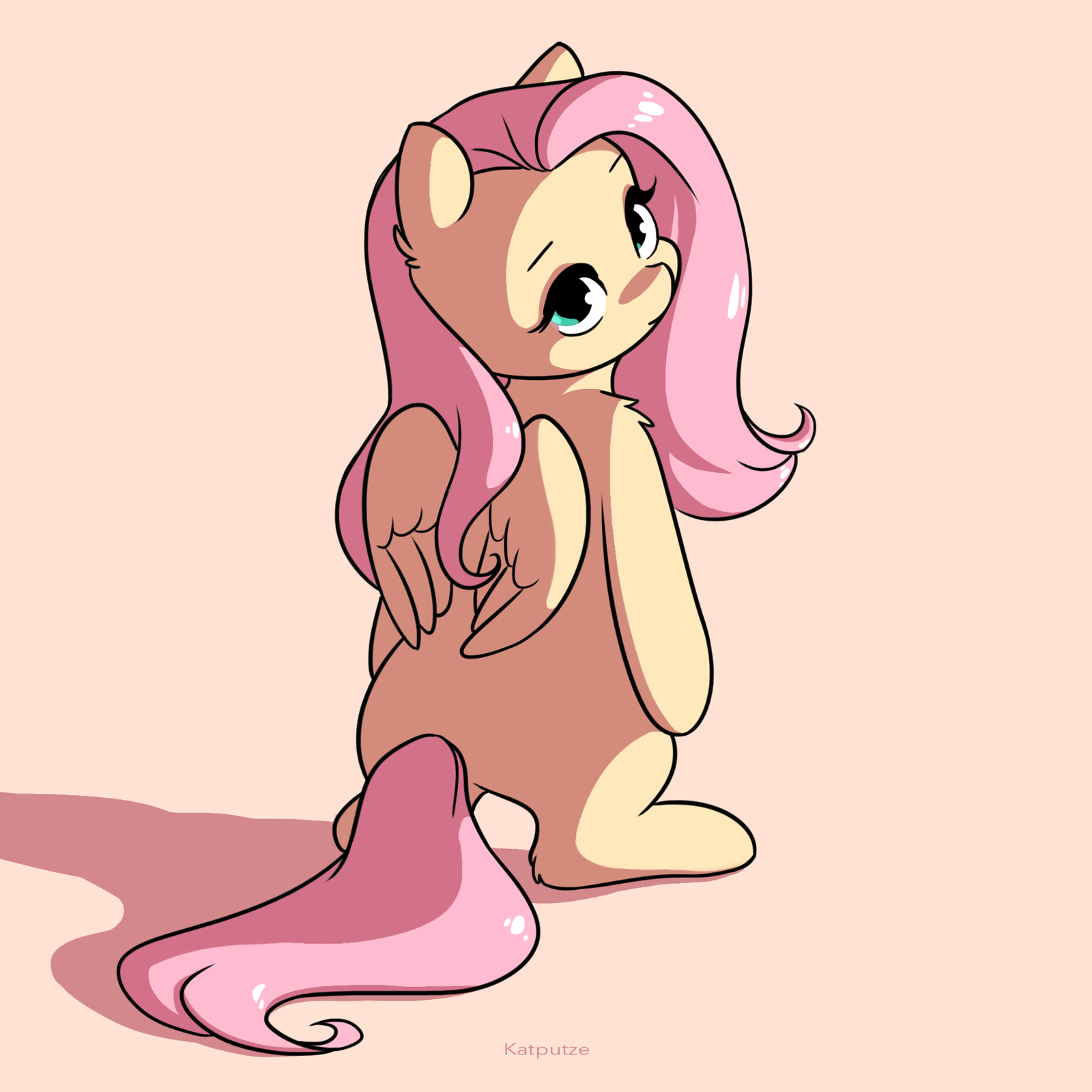 Murdershy - Katputze, Fluttershy, My Little Pony, PonyArt