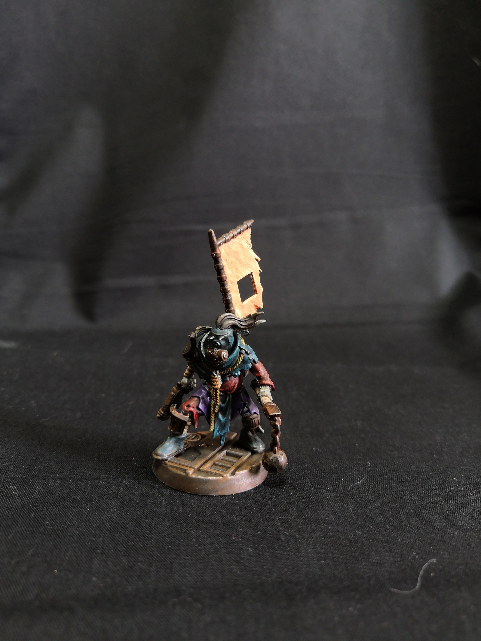 Banda Kawdor - My, Warhammer 40k, Wh miniatures, Conversion, Necromunda, Wh painting, Longpost