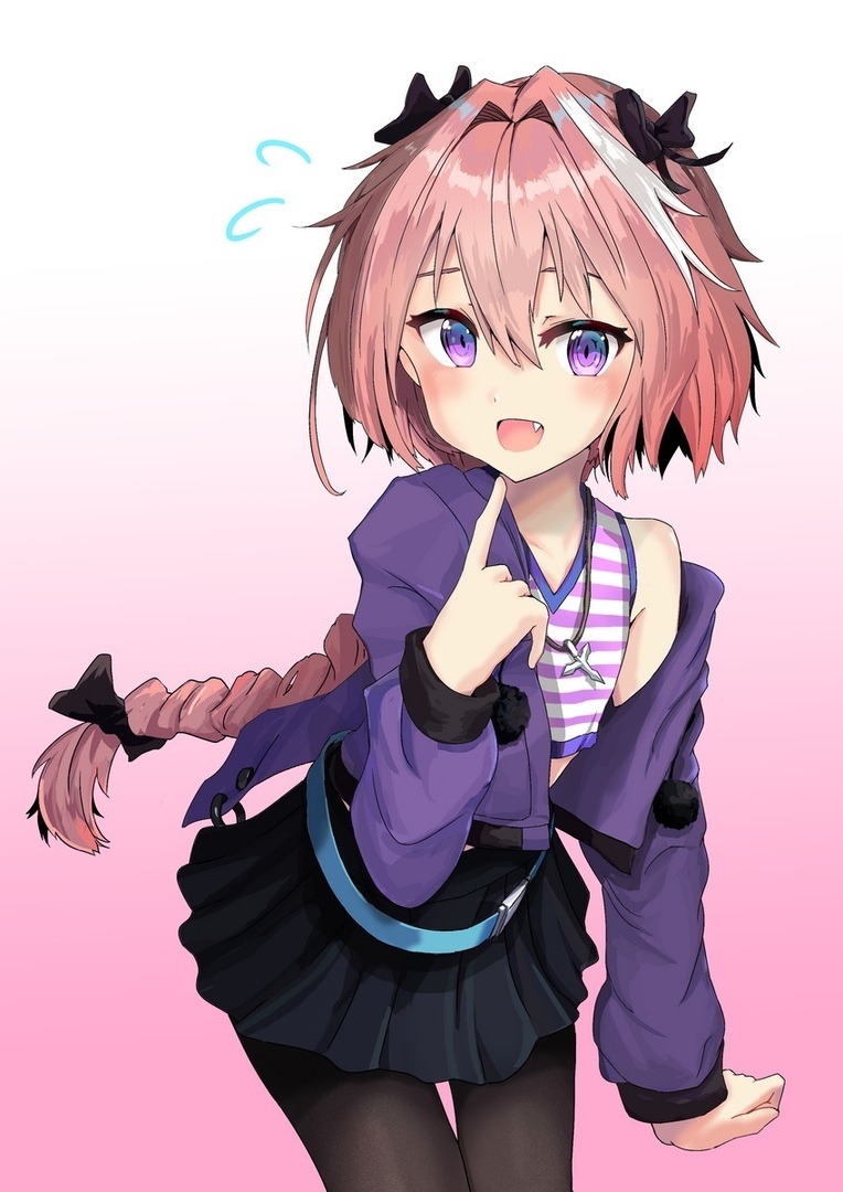 Astolfo and problems of orientation choice. - Anime, Fate, Fate grand order, Astolfo, Anime art, Longpost, Its a trap!