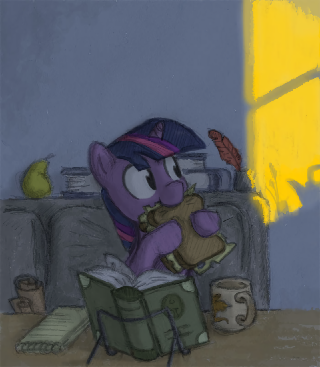 Morning - My Little Pony, Twilight sparkle, Утро, Омномном, Onkelscrut, MLP ponies, Май литл пон, Май литл пони уже не те