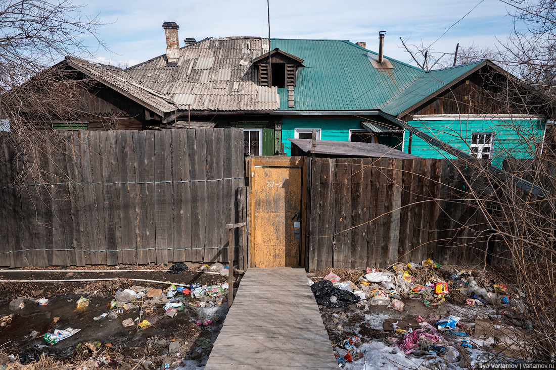 Chita: garbage Middle Ages... - My, Transbaikalia, Garbage, Chita, Ilya Varlamov, Video, Longpost