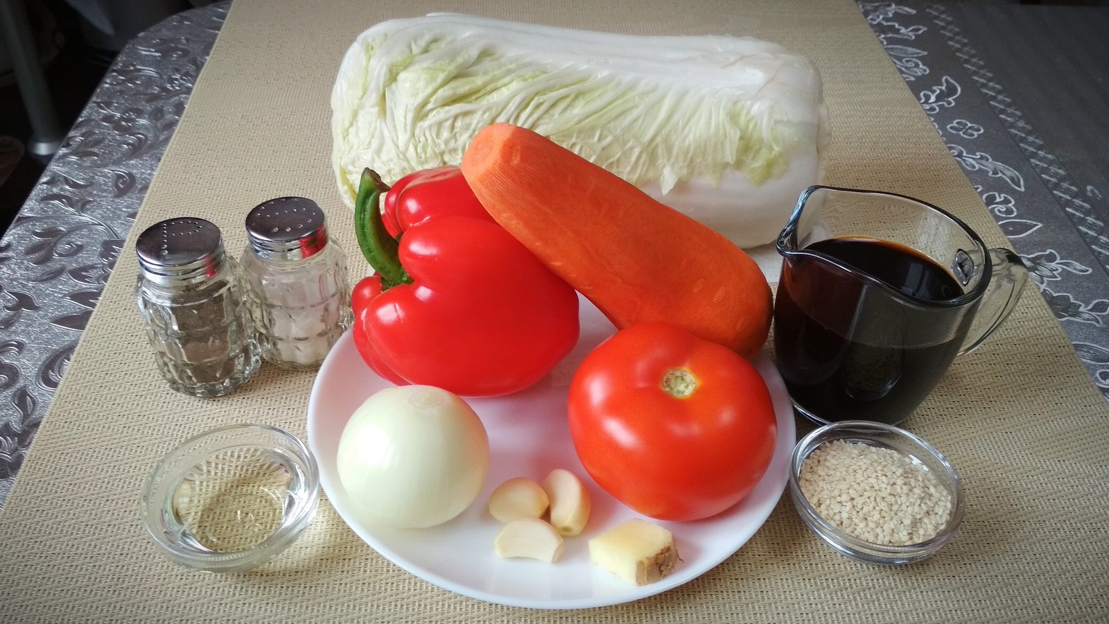 Stew Chinese cabbage in soy sauce - My, Recipe, Cooking, First post, Longpost, Chew-Ka!