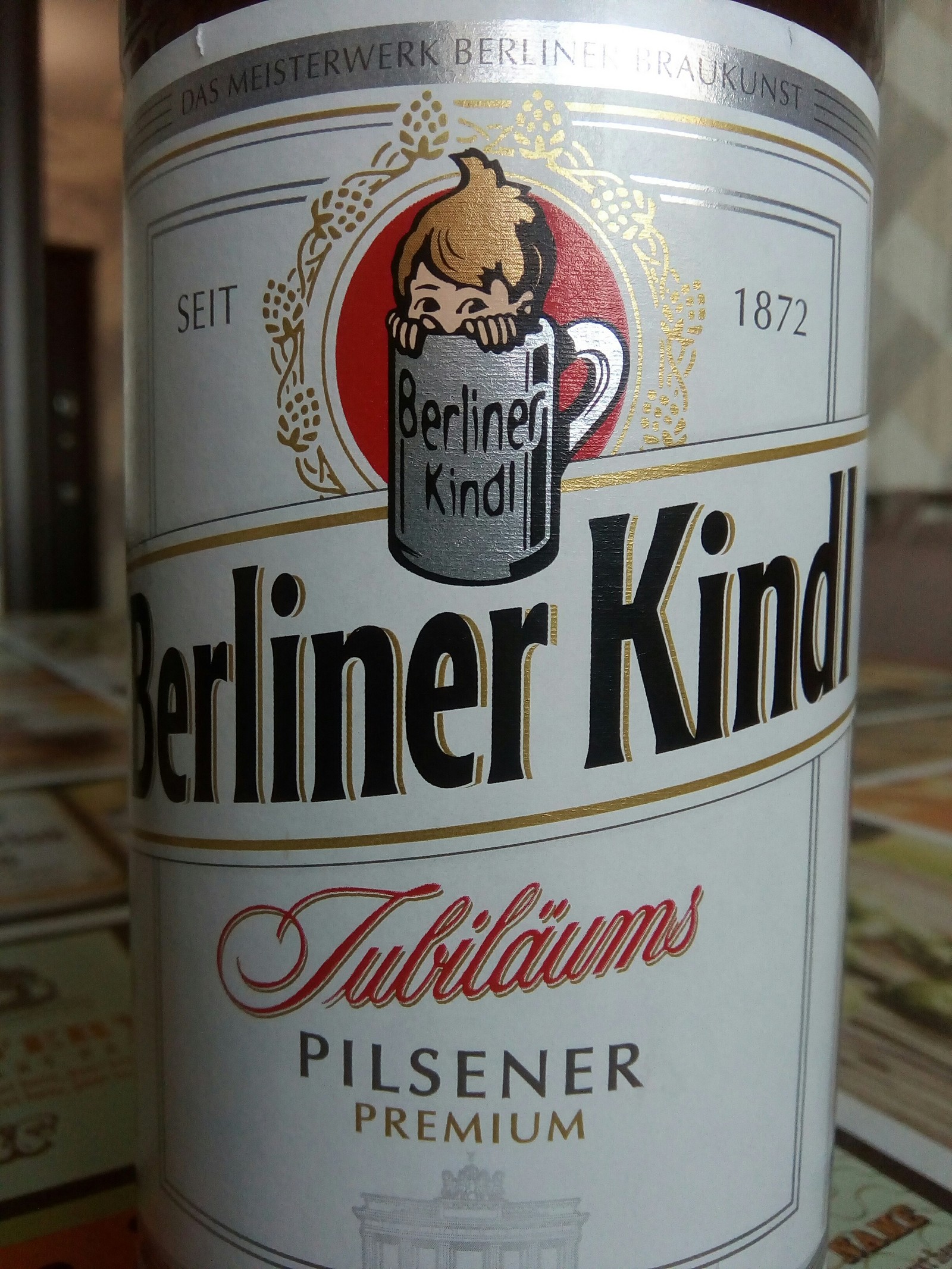 #1 Berliner Kindl - Моё, Пиво, Коллекция, Длиннопост