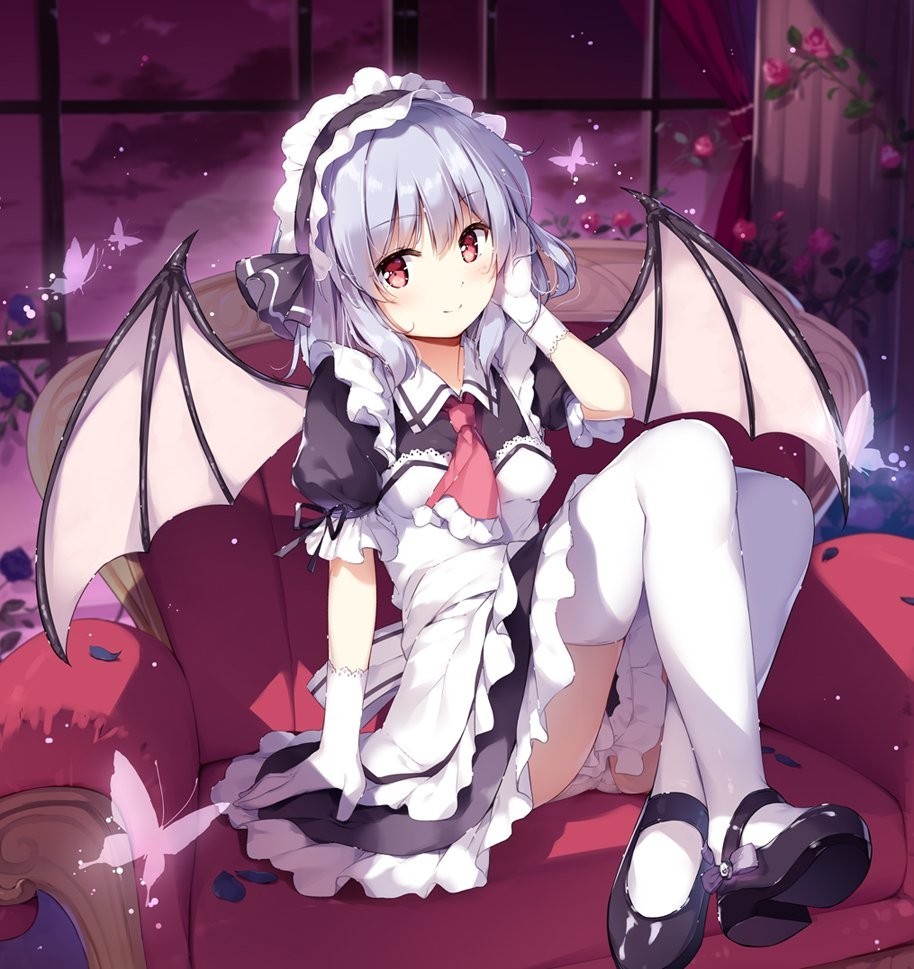 Remilia Scarlet - Anime Art, Аниме, Remilia Scarlet, Touhou, Miyase mahiro