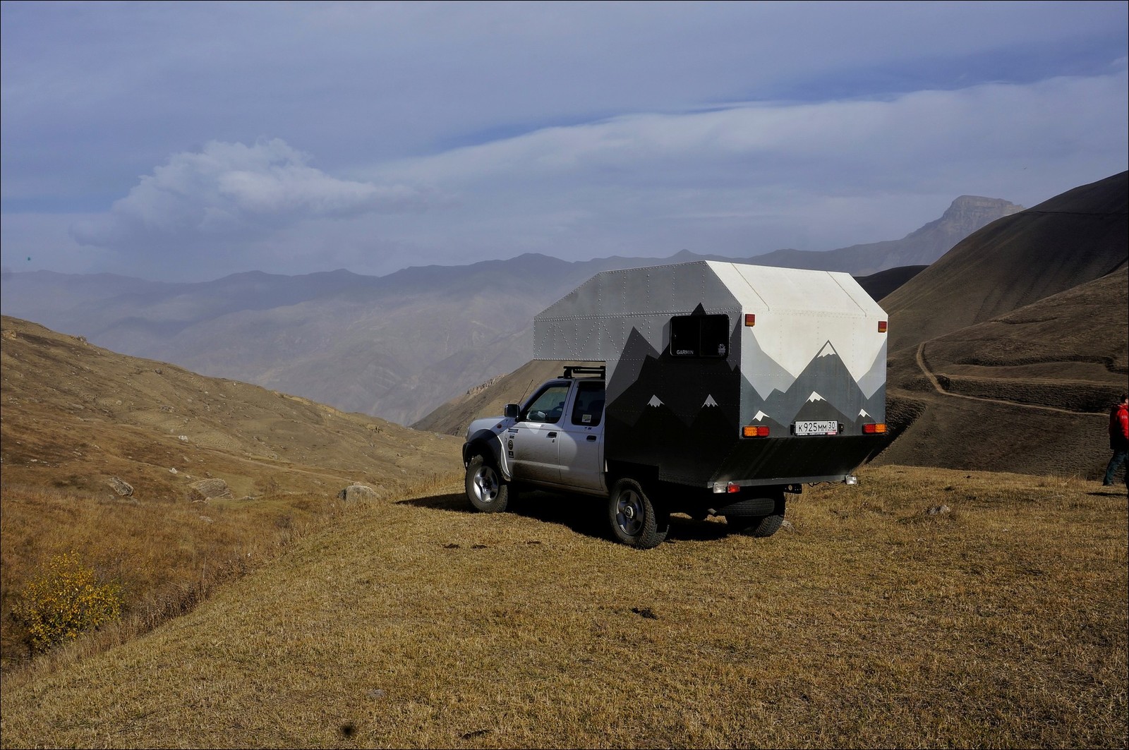 On a motorhome in Dagestan, part 2. - My, Road trip, In Russian, Dagestan, Tourism, Camper, 4x4, Video, Longpost