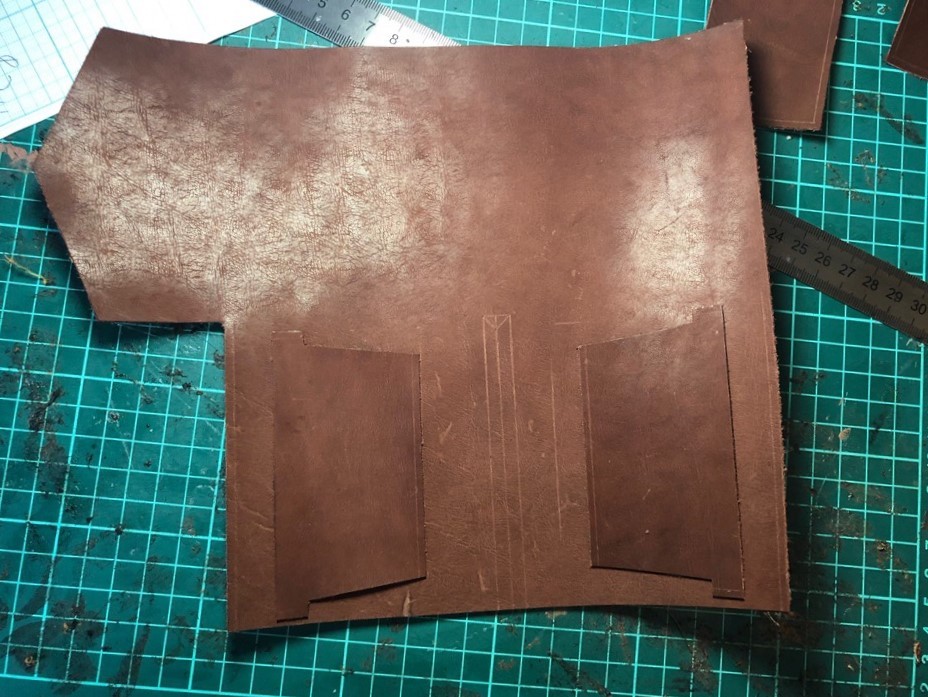 Simple leather wallet - My, Leather wallet, Wallet, Leather products, Wallet, Natural leather, Longpost