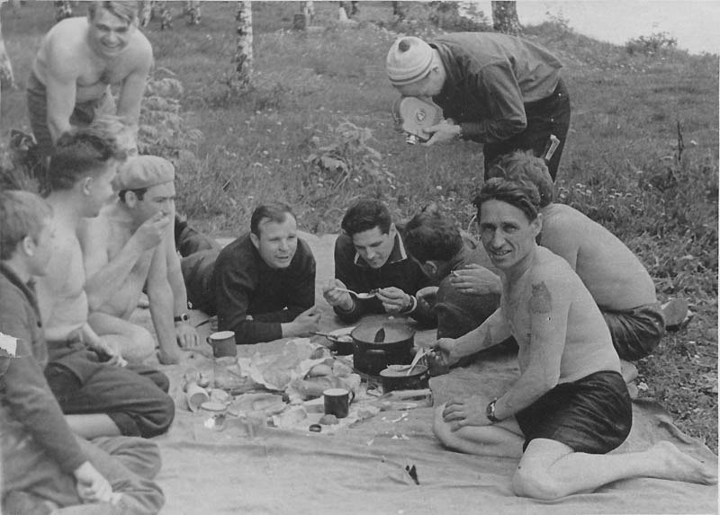 Little-known photos of Yuri Gagarin - Yuri Gagarin, Old photo, The photo, Cosmonautics Day, Interesting, gagarin, Longpost