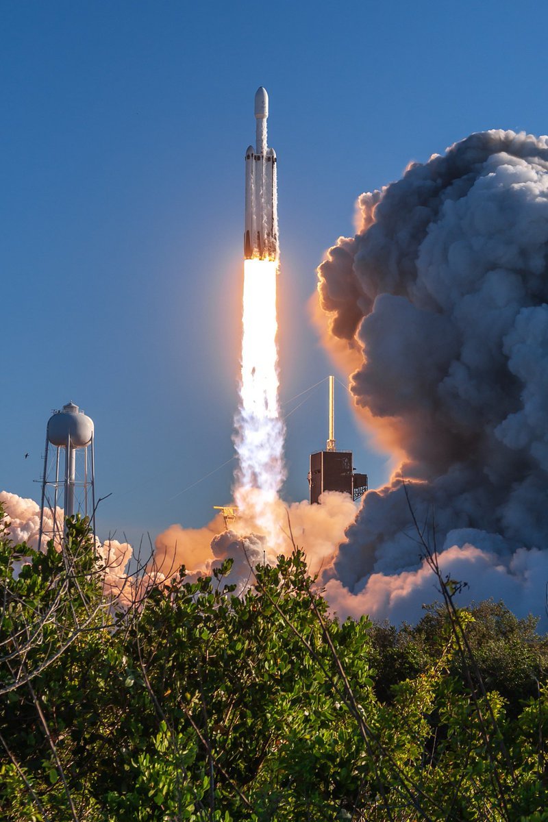 Falcon Heavy launch photo moments - Space, Rocket, Falcon heavy, Spacex, Running, Longpost, Video