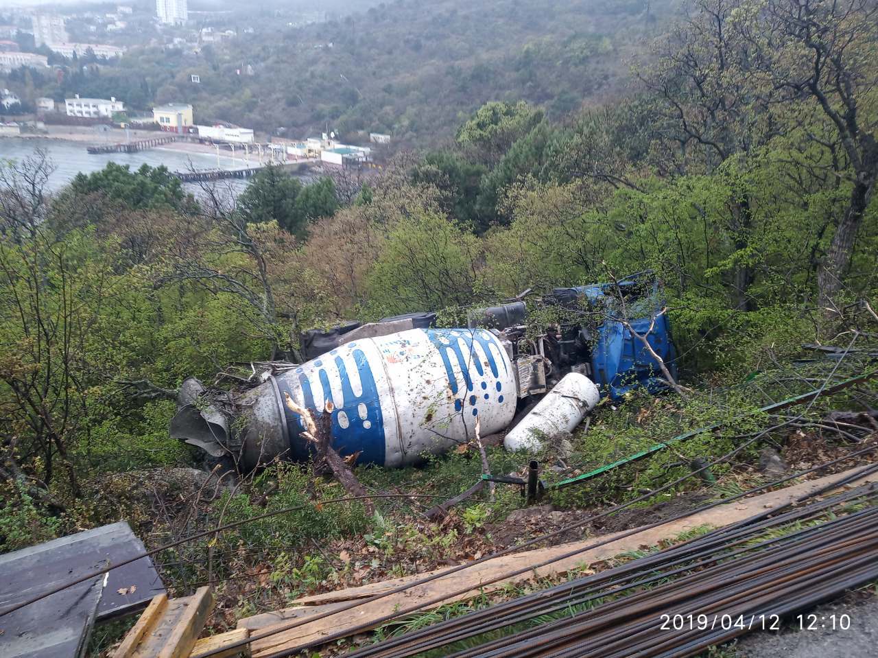 Tired? - Crimea, Road accident, Foros