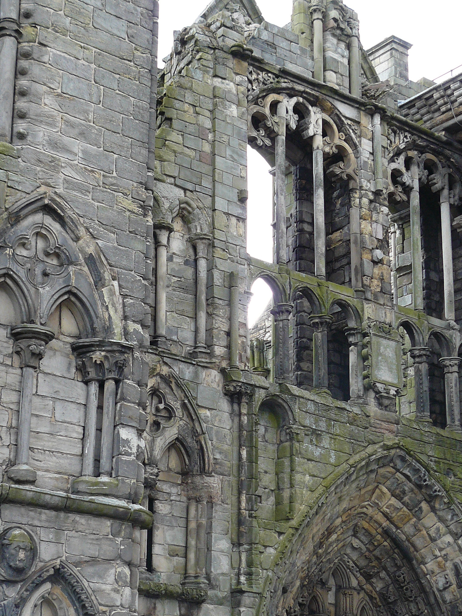 Holyrood Abbey (Edinburgh, Scotland) - My, Great Britain, Scotland, Edinburgh, Longpost, Monastery