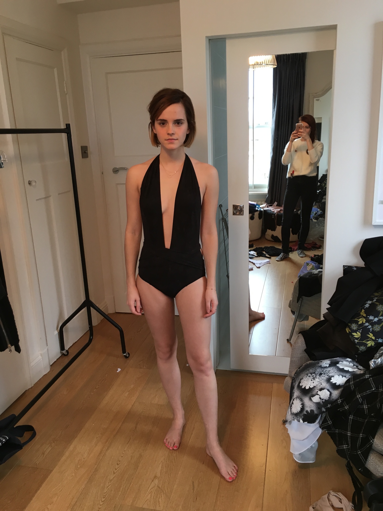 The same girl from Harry Potter (Emma Watson) - NSFW, Emma Watson, , Boobs, Vertical video, Celebrities, Video, Longpost, Girl