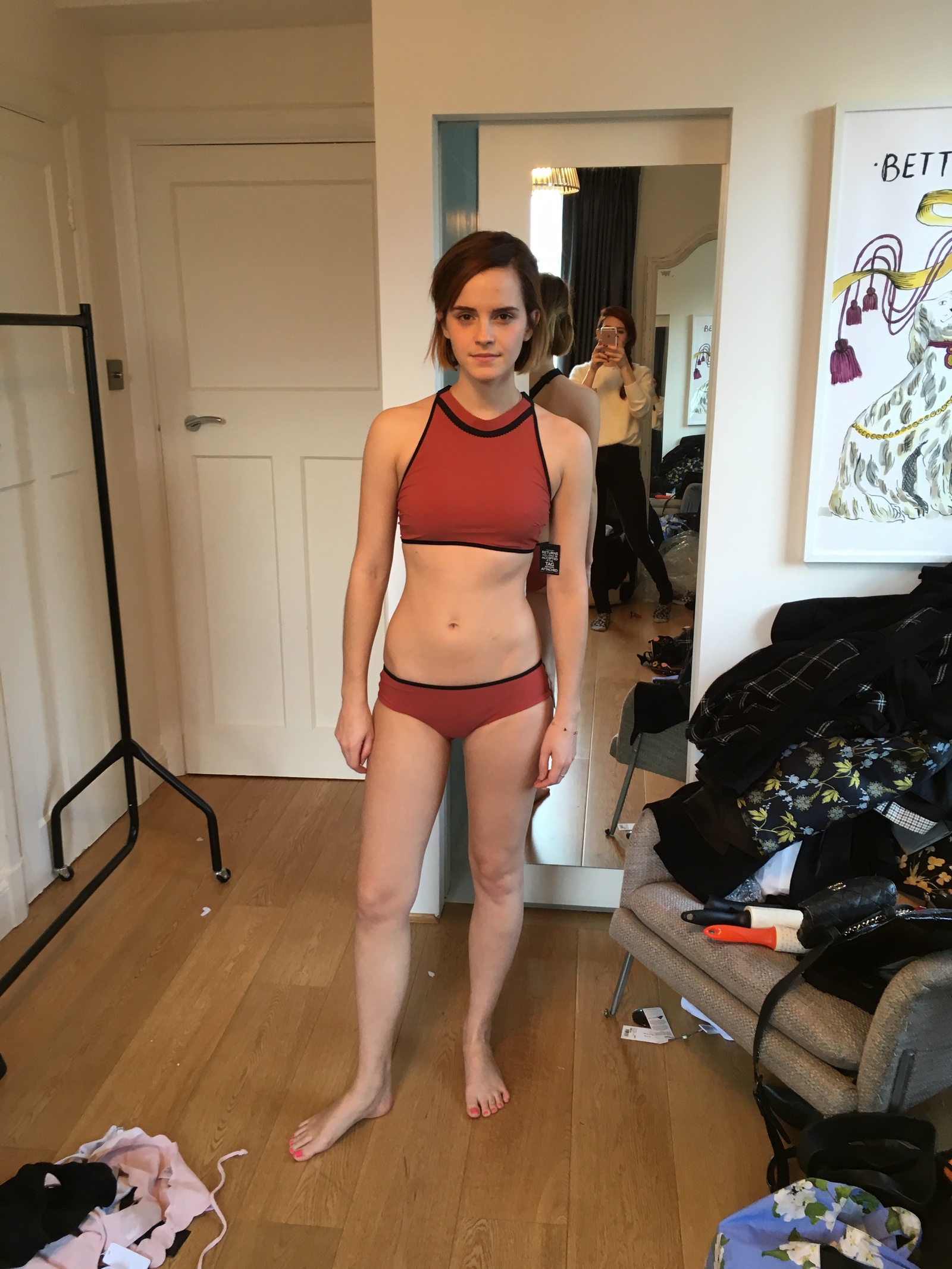 The same girl from Harry Potter (Emma Watson) - NSFW, Emma Watson, , Boobs, Vertical video, Celebrities, Video, Longpost, Girl