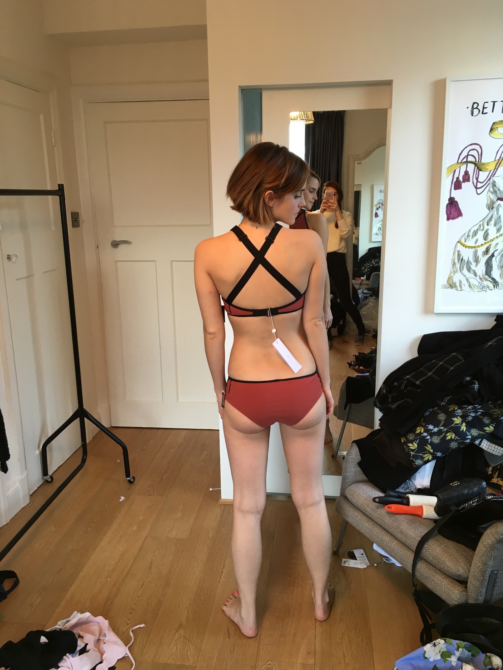 The same girl from Harry Potter (Emma Watson) - NSFW, Emma Watson, , Boobs, Vertical video, Celebrities, Video, Longpost, Girl