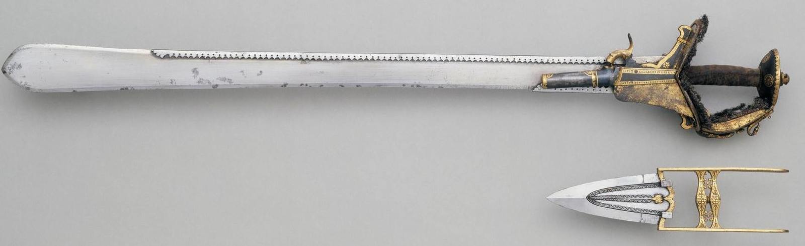 Пистоль и шпага читать. Комбинированное оружие 17 века. Стреляющий меч. Комбинированное Холодное оружие.